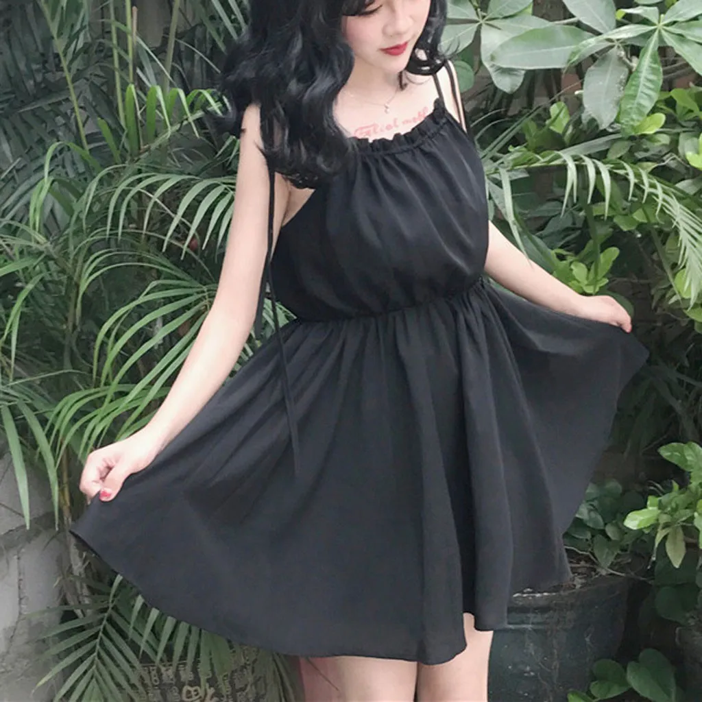 Сексуальное женское Короткое мини-платье летнее пляжное сексуальное платье