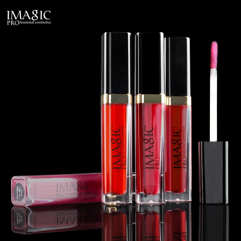 

IMAGIC Lipgloss Cosmetics 12 Colors Matte Waterproof Liquid Lipstick Long Lasting Sexy Lipgloss Beauty Lip Makeup Maquiagem
