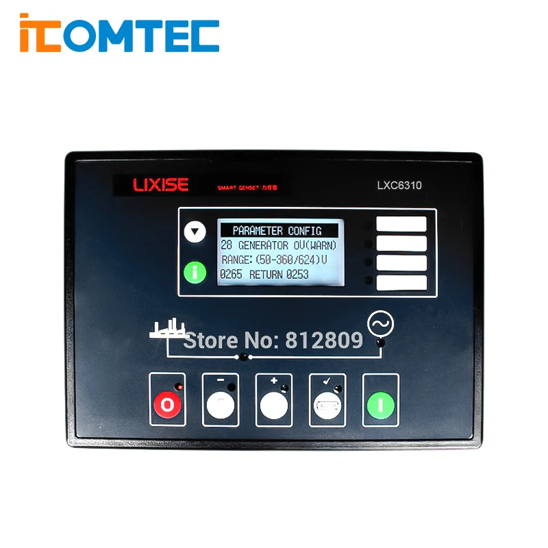 LXC6310 LIXiSE полностью заменен deepsea dse 5110 контроллер бесплатно ups dhl|Детали генератора