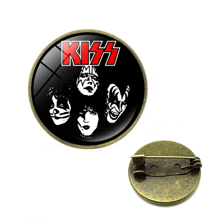 Рок группа Kiss броши ручной работы рок-группы &quotKiss&quot значков на булавке