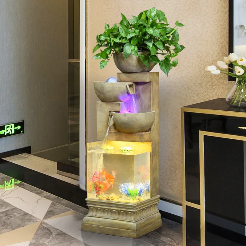 Вода украшения для фонтана домашний тренд микро Ландшафтный увлажнитель Lndoor