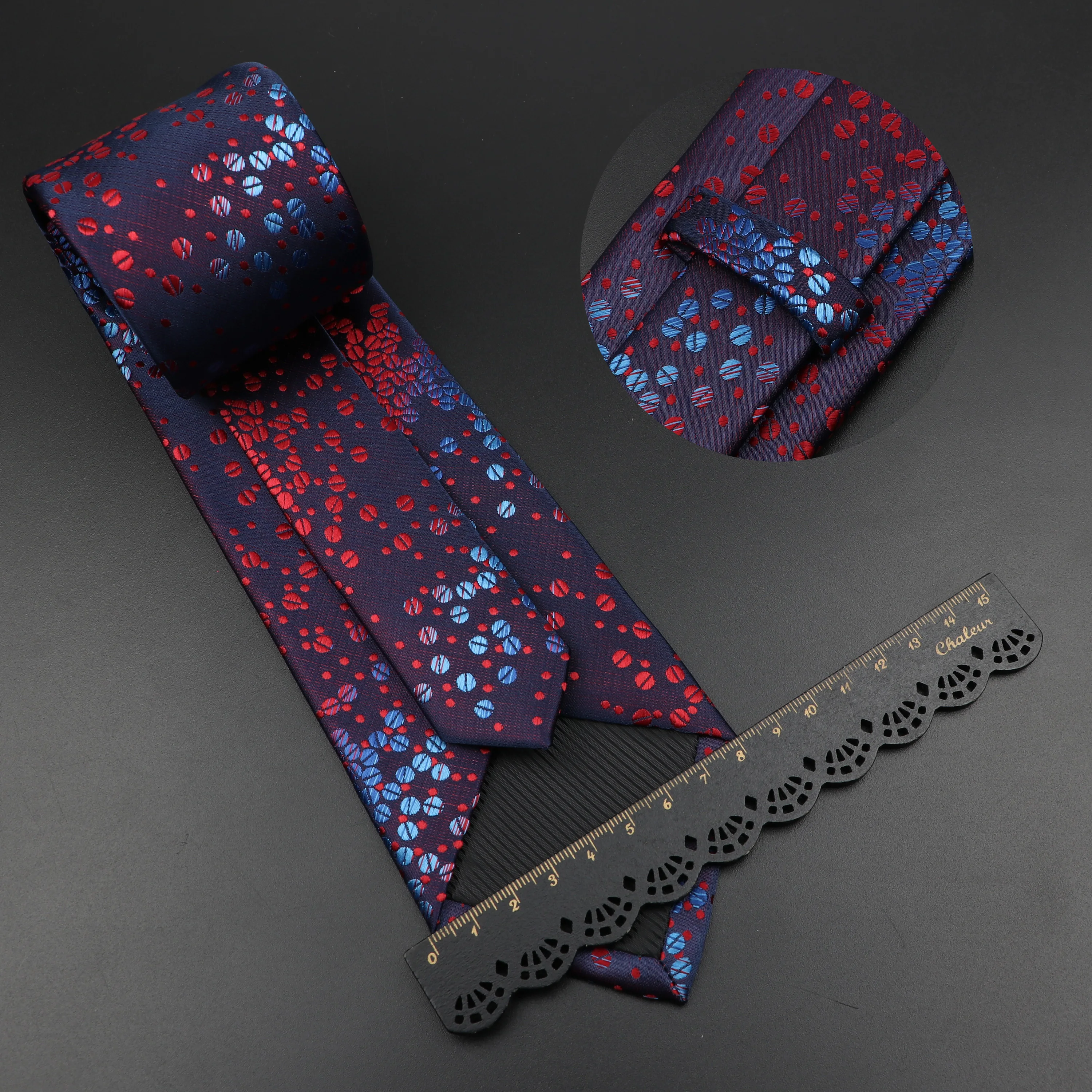 Новый дизайн модный мужской галстук 8 см жаккардовая ткань с добавлением