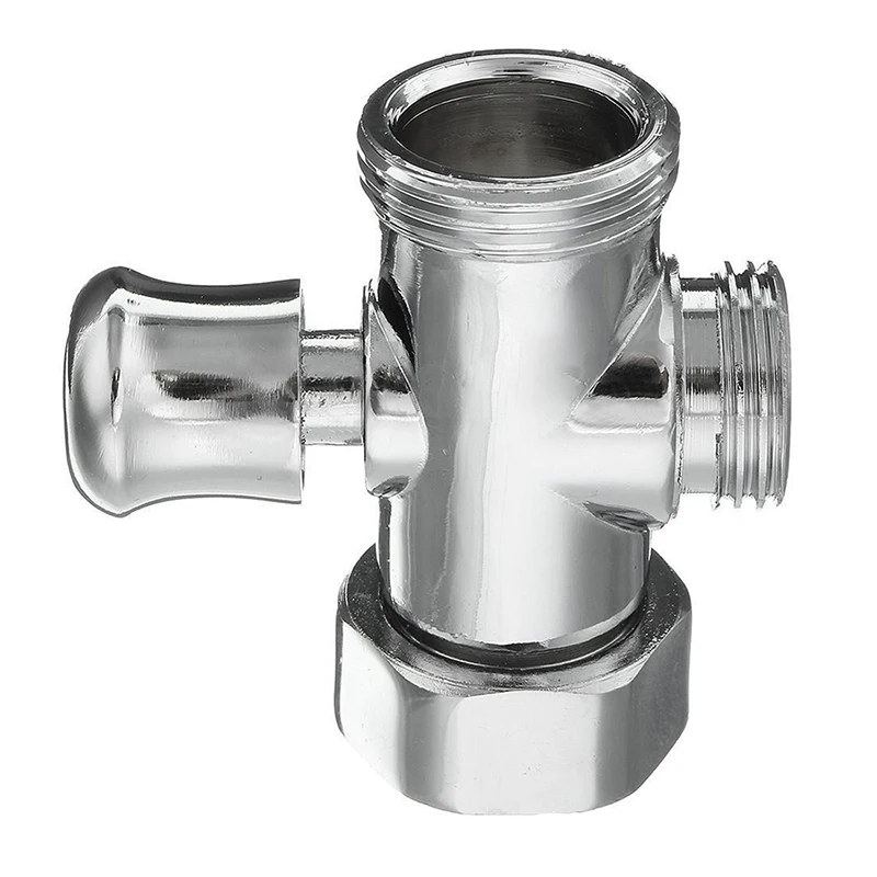 3 сторонний выход Т адаптер для душа переключающий клапан G1/2 дюймов и G3/4 дюйма