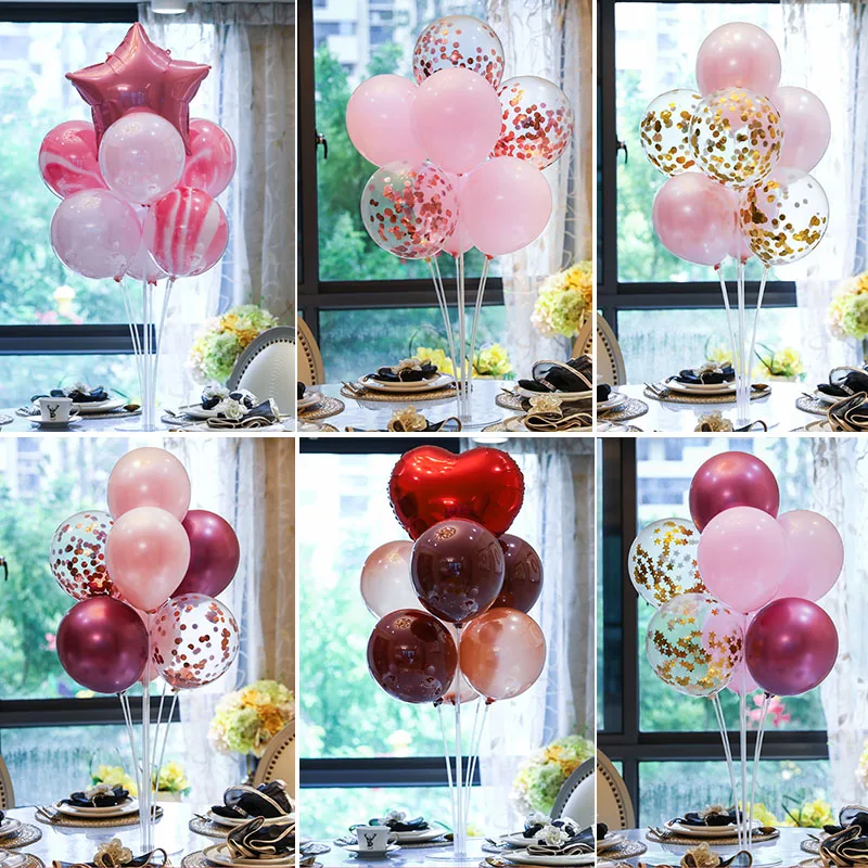 Воздушные шары с днем рождения вечерние украшения надувной стоячий Baby Shower