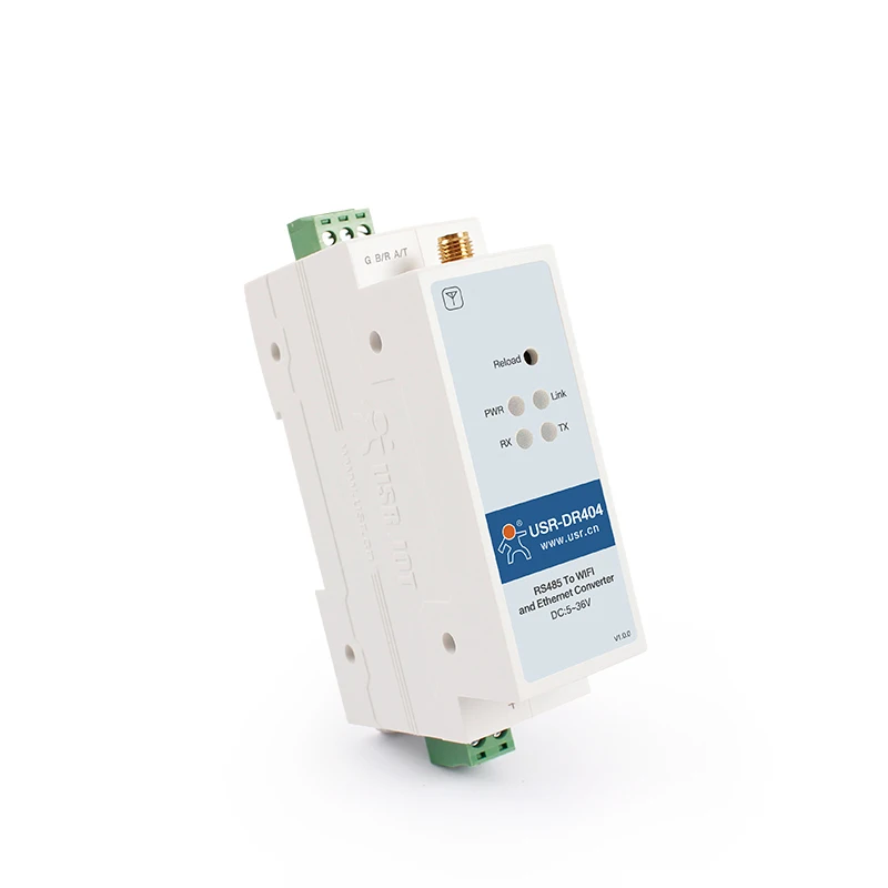 Din рейка последовательный порт RS485 к WiFi Ethernet сервер конвертер устройство USR DR404