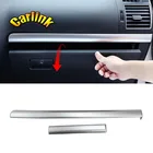 Для Toyota Land Cruiser Prado FJ150 150 2010-2018, АБС-пластик, Матовый Интерьер, средняя панель, центральное управление, отделка, автомобильные аксессуары, 2 шт.