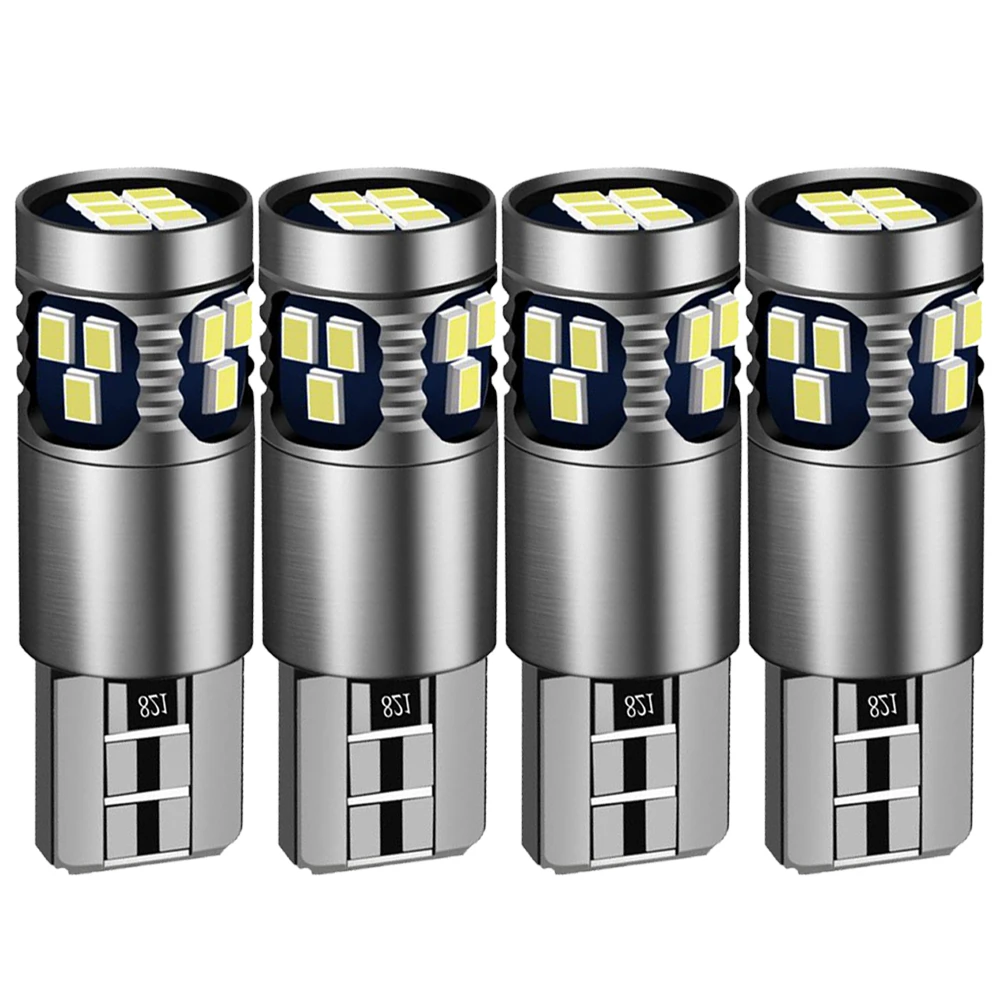 4x T10 W5W LED Auto Reading Lamp for Lada Vesta Niva Kalina Priora Granta Largus Vaz Samara 2110 Interior Led Lights for Cars