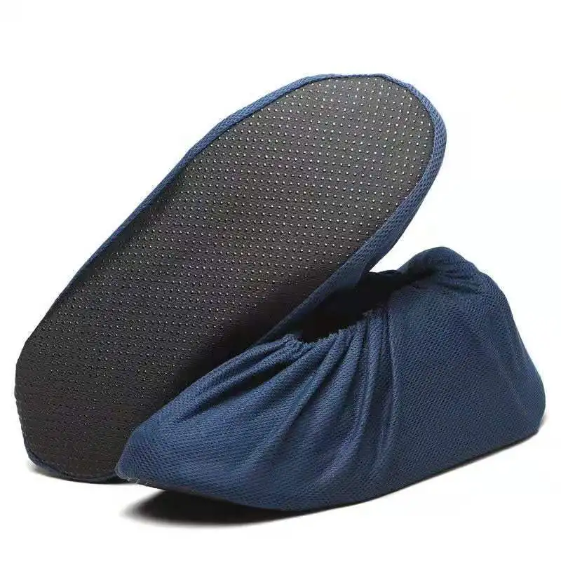 

Сетчатые дышащие Чехлы для обуви, Нескользящие тканевые Чехлы для ног, летние дышащие моющиеся Чехлы для обуви, защитный чехол без застежки ...