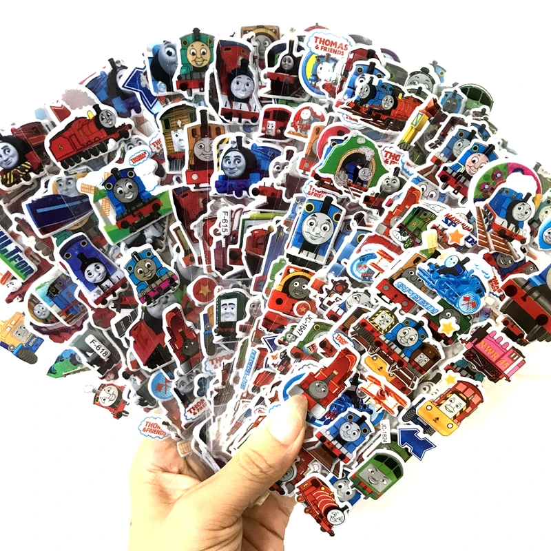 12 шт./компл. Томас и Друзья 3d стикеры игрушки патрулла Канина экшн-Фигурки для