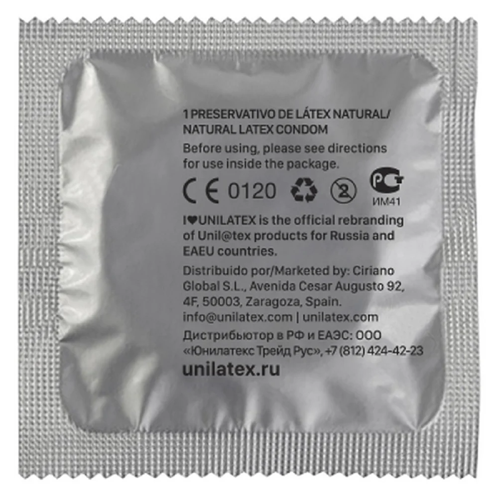 Презервативы Unilatex Natural Plain 3 шт | Красота и здоровье
