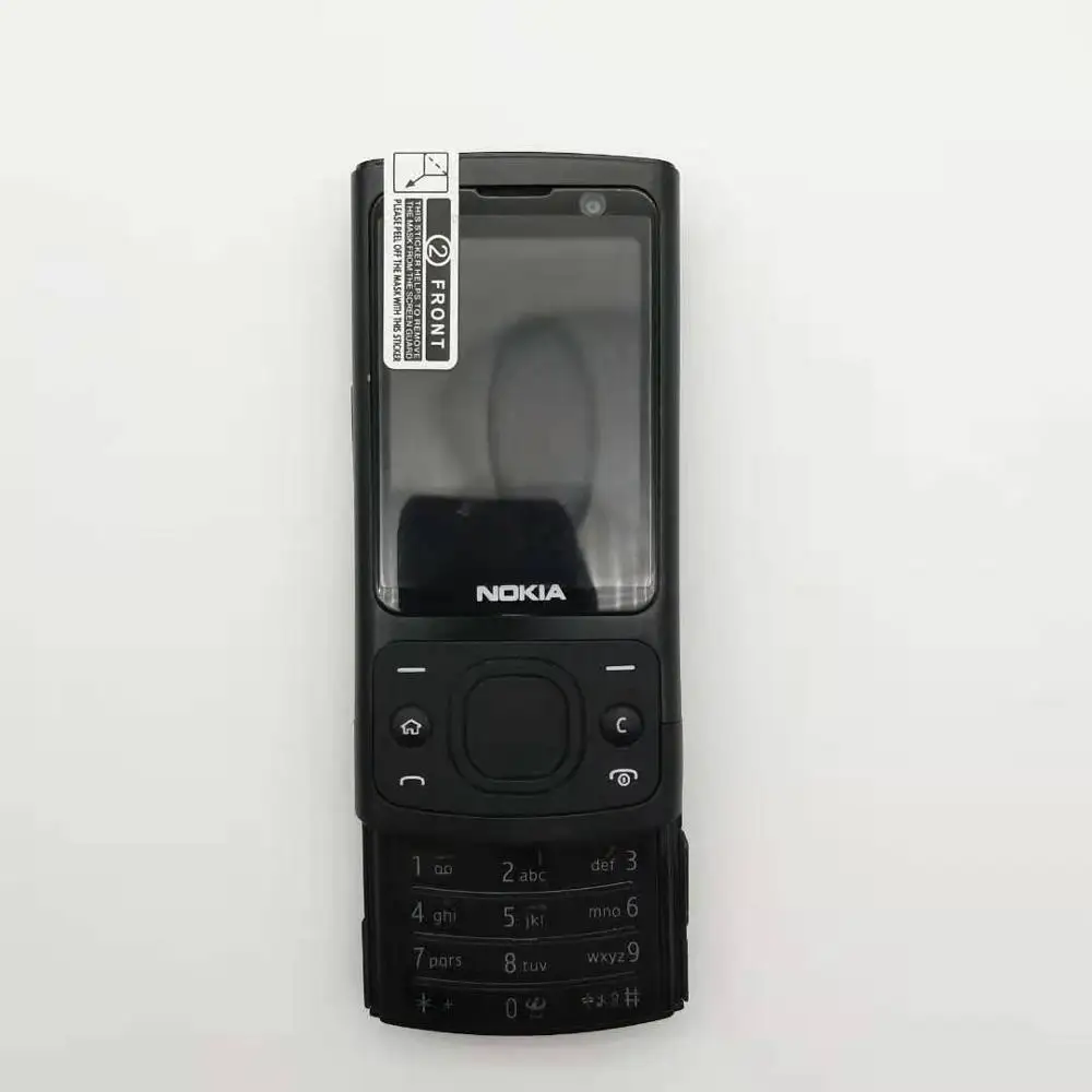 Восстановленный Nokia 6700 s оригинальный мобильный телефон слайдер S Bluetooth FM JAVA 5MP 3G