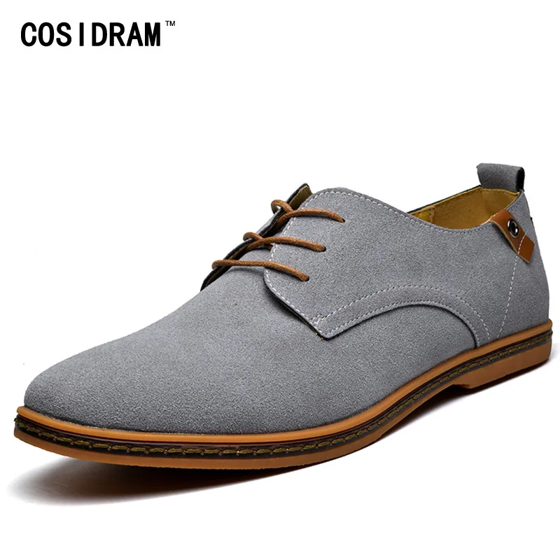 Мужские замшевые кроссовки COSIDRAM повседневные с мягкой резиновой подошвой модная