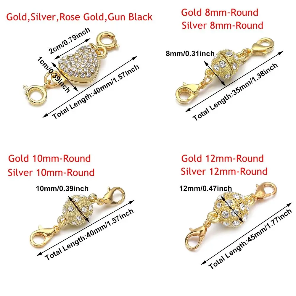 1 шт. магнитные застежки для браслетов и ожерелий | Украшения аксессуары