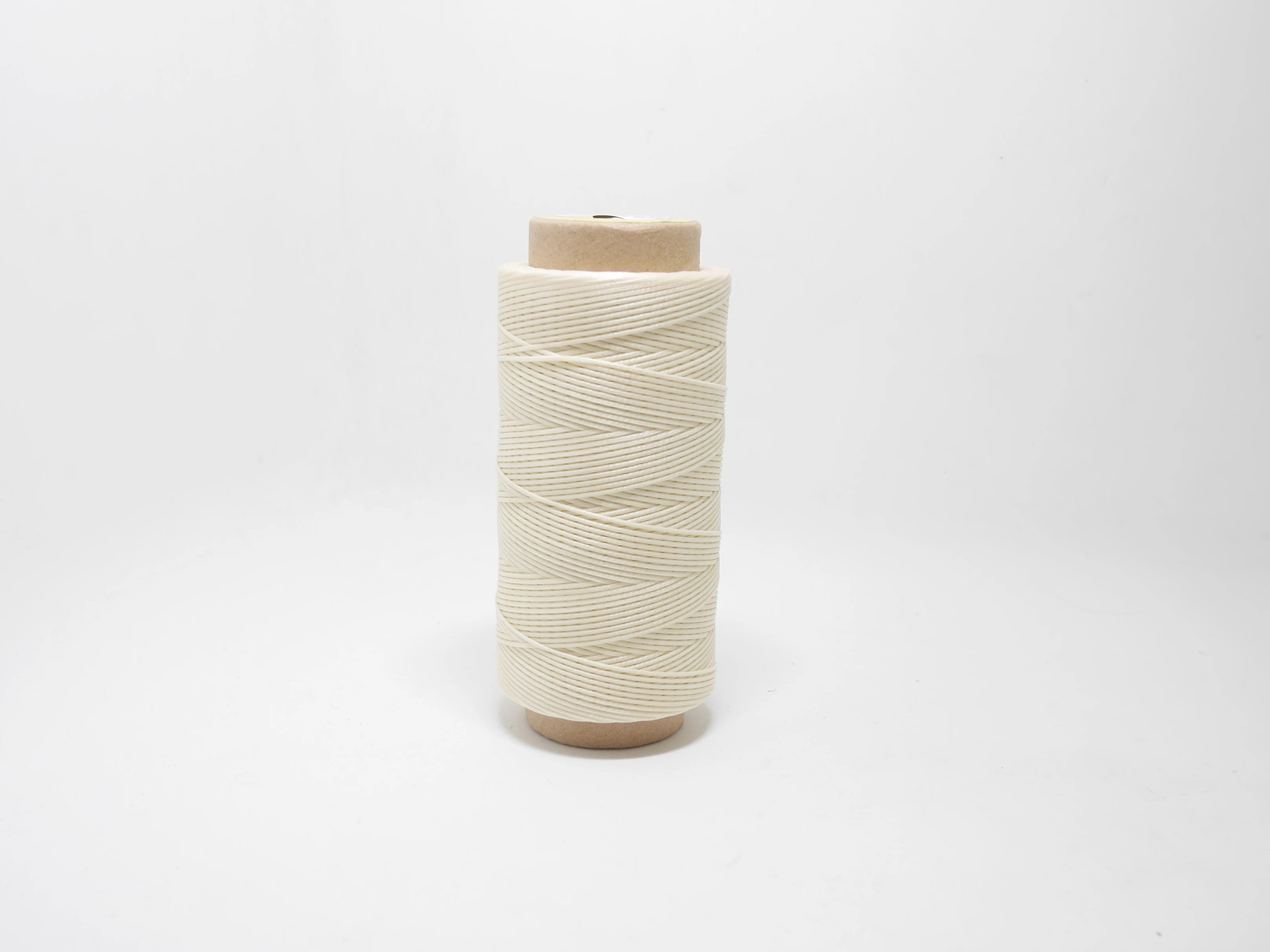 Черная белая кремовая кофейная пшеничная коричневая плоская тесьма вощеная