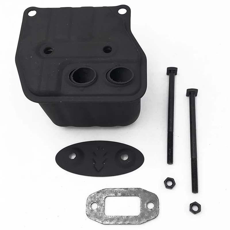 

Silencer Kit For 4500 5200 5800 Two Holes 45cc 52cc 58cc Chainsaw Replace Set