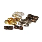 200 шт.лот Диаметр 1,523.2 мм соединения шаровой цепи застежки золотосеребро Разъемы для DIY ювелирных изделий Изготовление УП