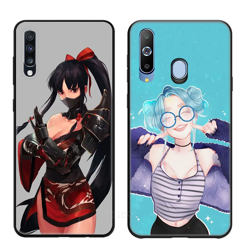 IYICAO Japanese Anime sexy bikini girl Soft Silicone Case for Samsung J6 A9 A8 A7 A6 Plus 2018 A5 A3 2016 2017 Phone |