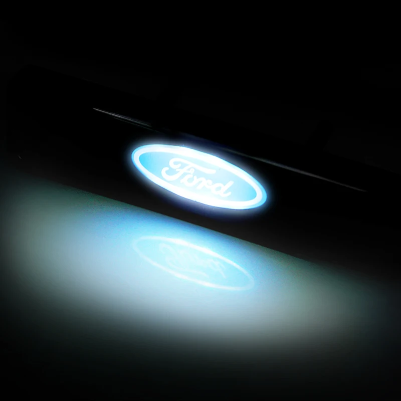 1 шт. ABS Хромированная передняя капот решетка эмблема значок светодиодный