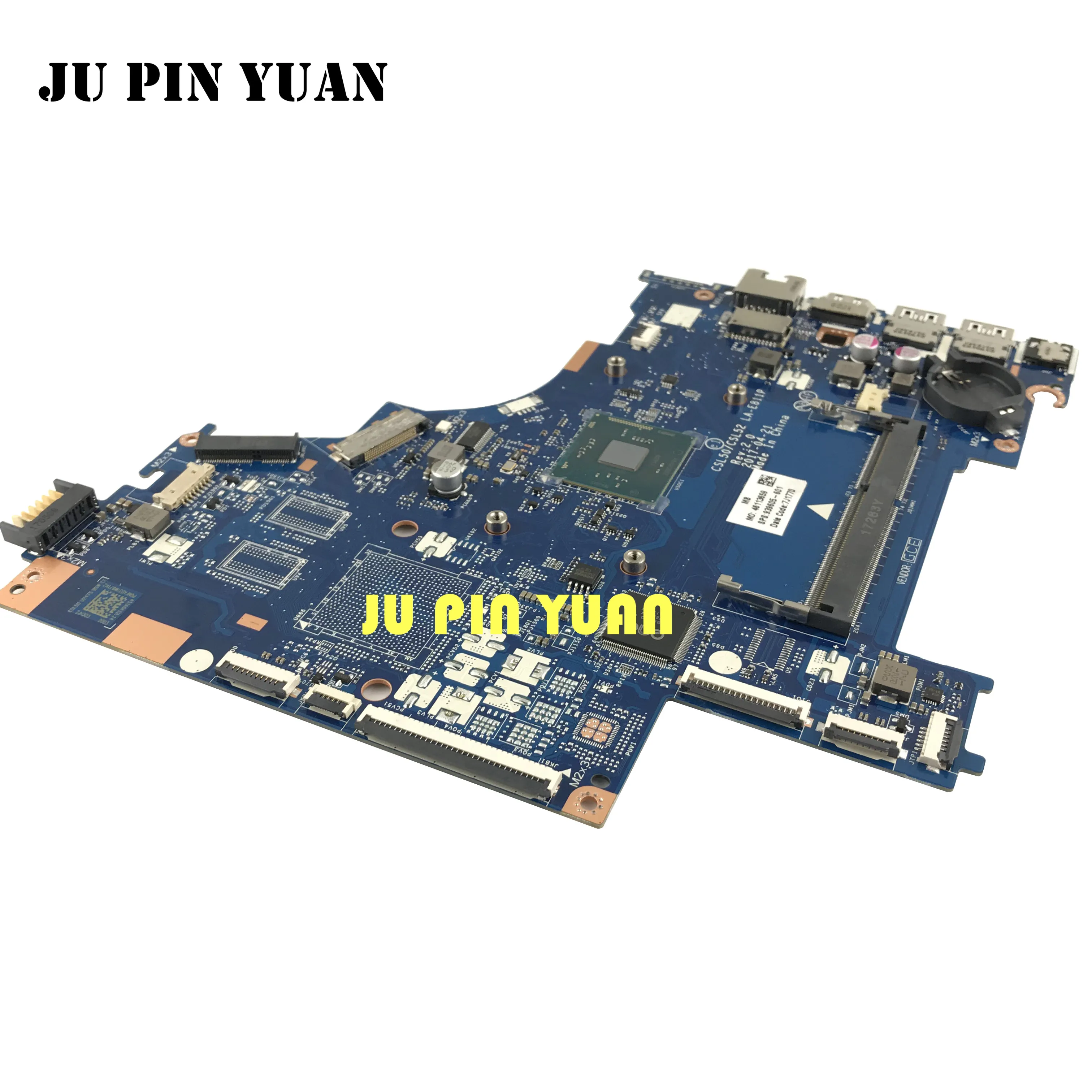 

939605-601 939605-001 CSL50 CSL52 стандартная материнская плата для ноутбука hp 15-BS материнская плата с N3060 полностью протестирована