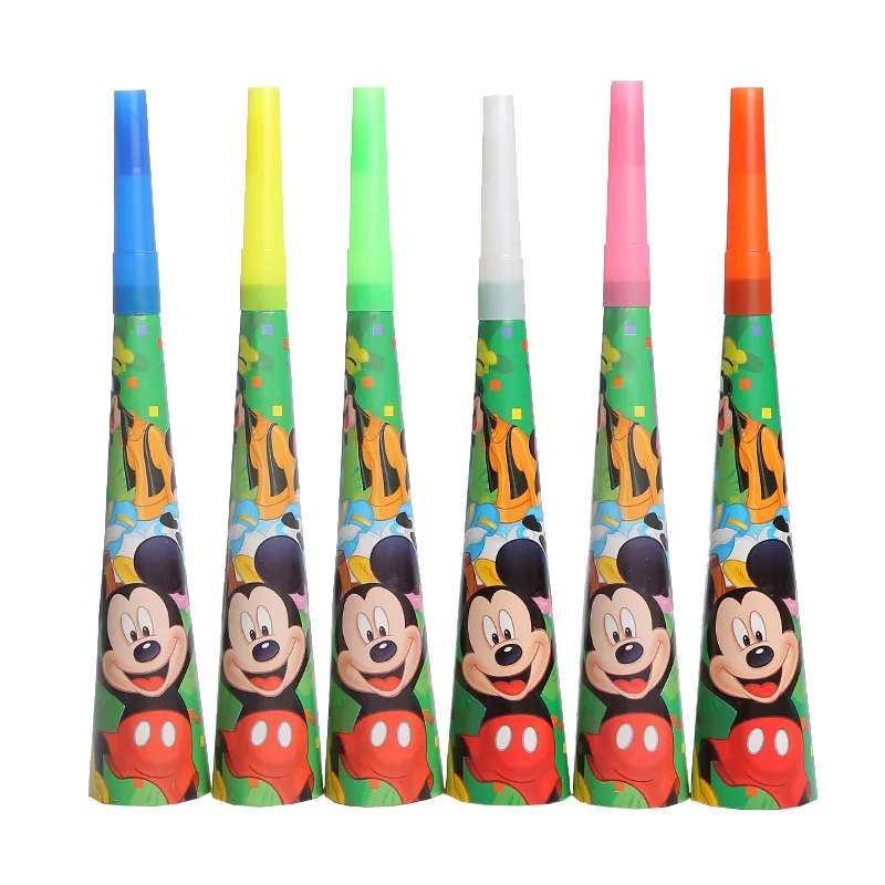 disney mickey mouse green cartoonstheme disposable tableware plate cup kids birthday party baby shower decorations supplies free global shipping