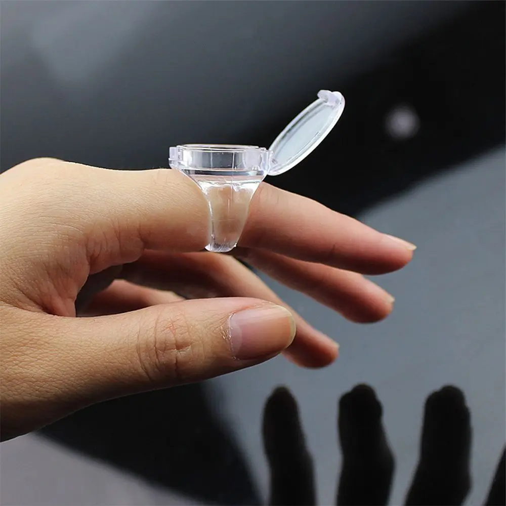 1 шт. тату пигментные чернила кольцевые чашки держатель для клея наращивания