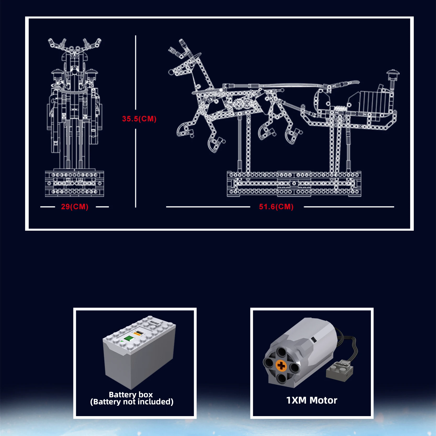 

Mailackers Ideas Christmas Set Winter Santa Claus Sleigh Reindeer Figures Building Blocks Creator Christmas Gift Bricks Kid Toys