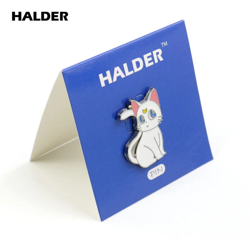 BR0044 halder симпатичный Солдат Сейлор Мун Цукино Усаги Кошка Броши Булавки на лацкан рюкзак сумки одежда приспособление для бейджа ювелирные изделия