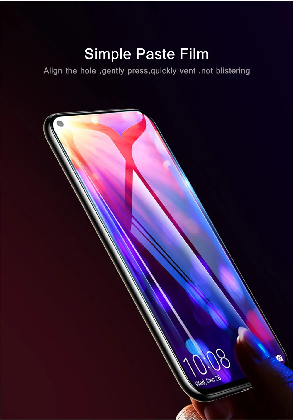 Стекло для huawei Honor V20 V30 Pro, закаленное стекло, полное покрытие, защита экрана, стекло для huawei Honor View 20 30, закаленное стекло
