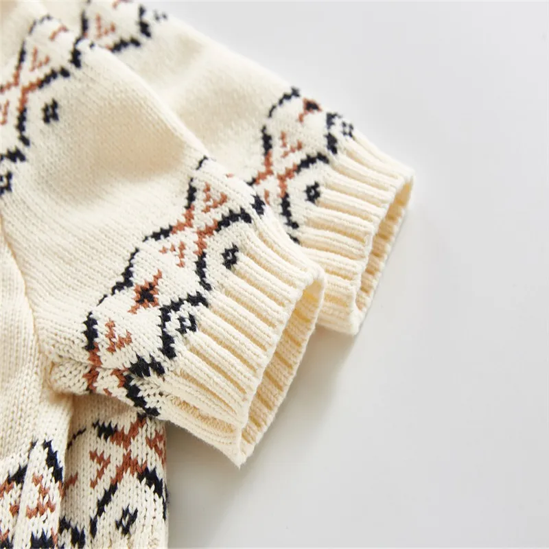 Baby Boy Clothes Knitted Set Cotton Newborn Autumn Winter Infant Sweater Pant 2Pcs Clothing Girl Outfit | Детская одежда и обувь