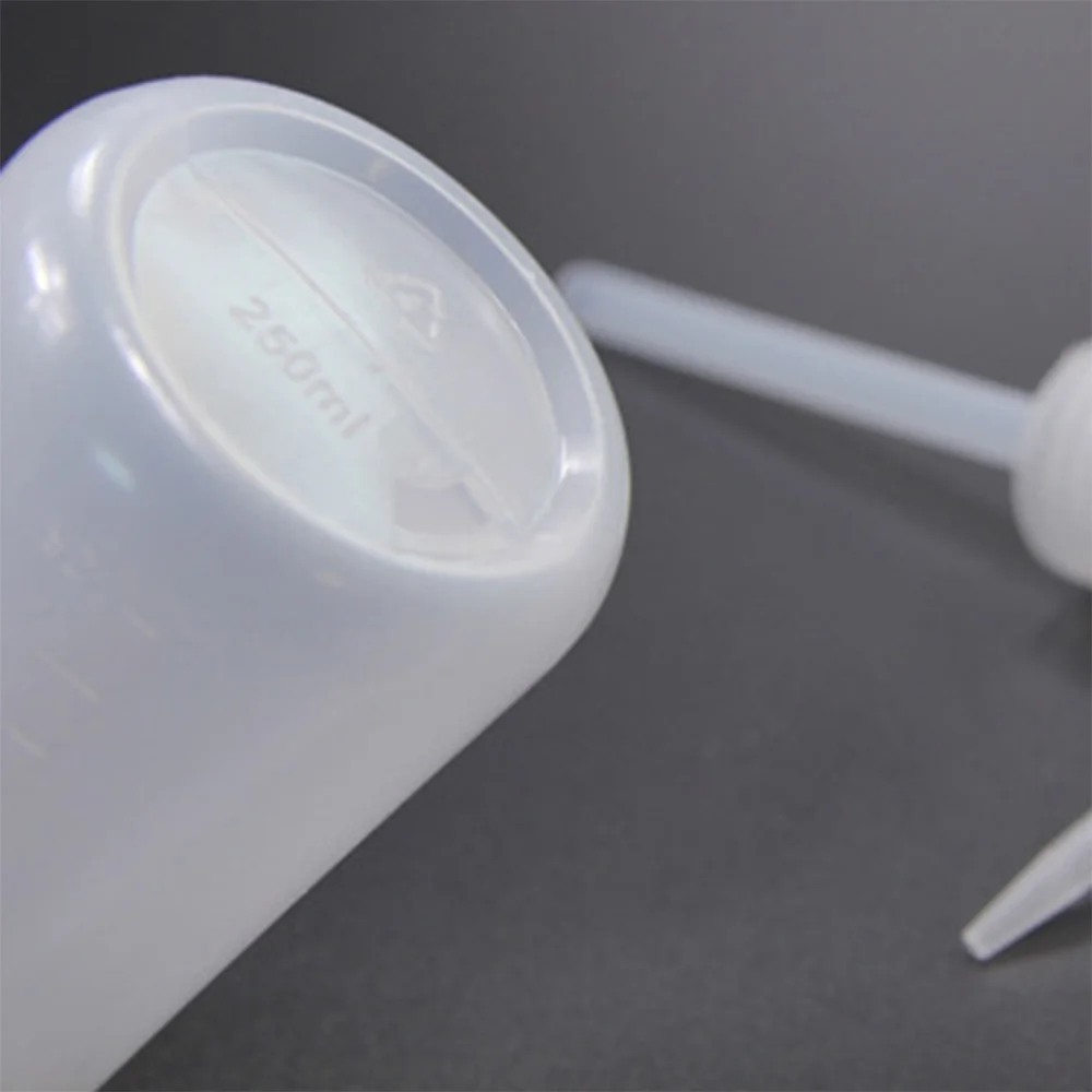 MJS Eyelash Cleaner Empty Bottle Eyelash Expansion Tool Elbow Mouth Narrow Tube Long Eyelash Cleaner Skin Care Pointed Mouth Pot