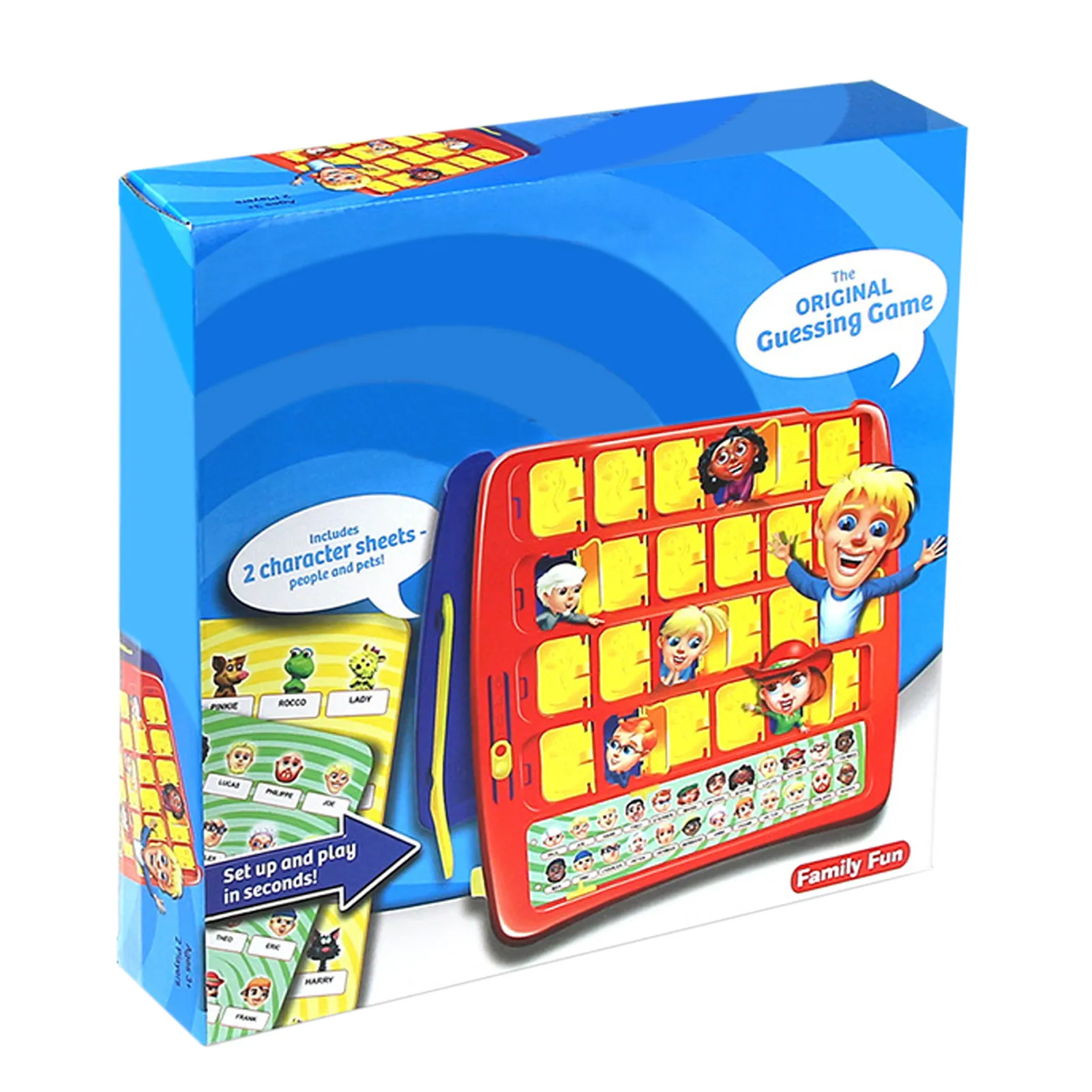 

Children's Educational Toys Guess Who I am Fun Guess Characters And Pets Interactive Parent-child Desktop Cognitive Game
