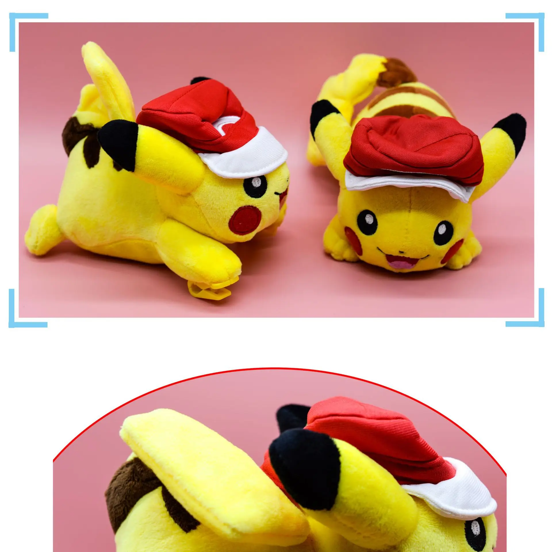 TAKARA TOMY Покемон 20 см Пикачу животных плюшевые игрушки для детей Рождественский подарок