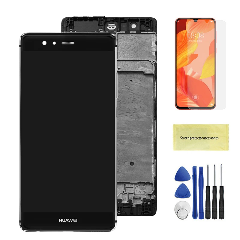 Оригинальный дисплей для Huawei P9 Plus ЖК-дисплей дигитайзер сенсорный экран в сборе с