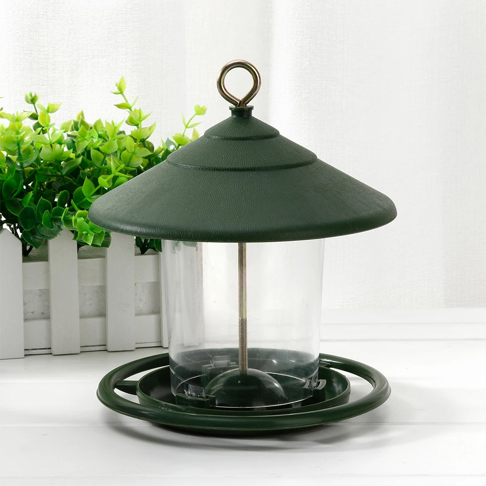 

Bird Feeder Portable Outdoor Wild Birds Feeding Container Hanging Peanut Seed Nut Feeder Bird Supplies Garden Tree Supplies New