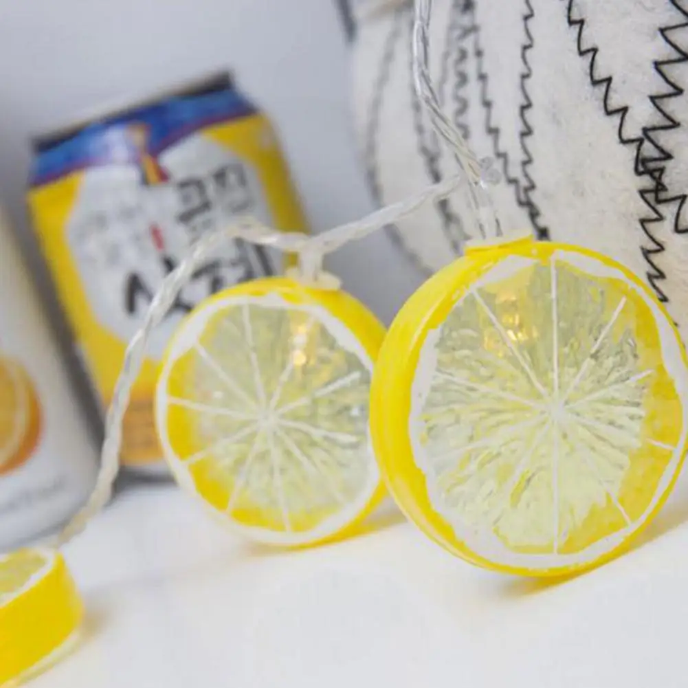GloryStar Рождественская лимонная лаймовая Сладкая оранжевая лампа Светодиодная