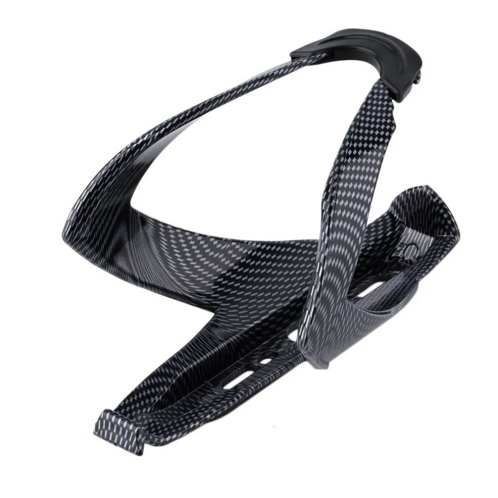 

Practical Easy Install Outdoor Lightweight Bicycle Carbon Fiber Travel Accessories Durable Black Water Bottle Holder