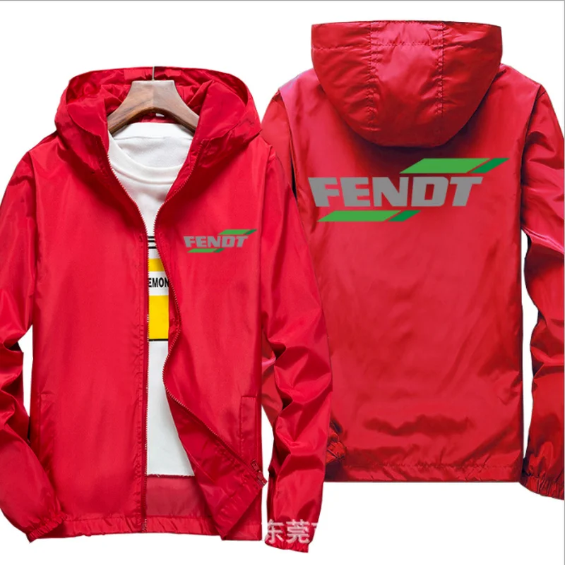 

2021 Motorcycle Jacket Windproof for FENDT logo Jacket Mobike Riding Hooded Suit Windbreaker Sweatshirts Racing zipper Coat