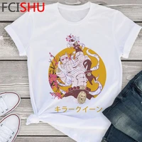jojo bizarre adventure clothes male tumblr plus size harajuku kawaii casual ulzzang t shirt tshirt vintage white t shirt