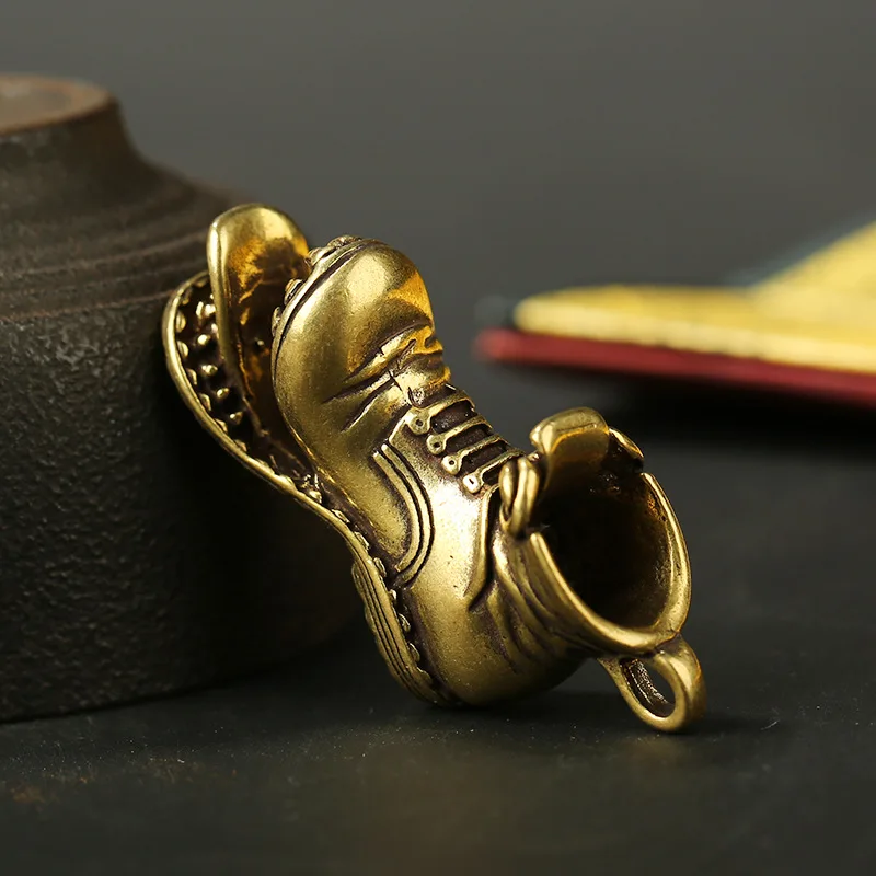 Брелки ручной работы в стиле ретро подвески металлические латунные забавные с