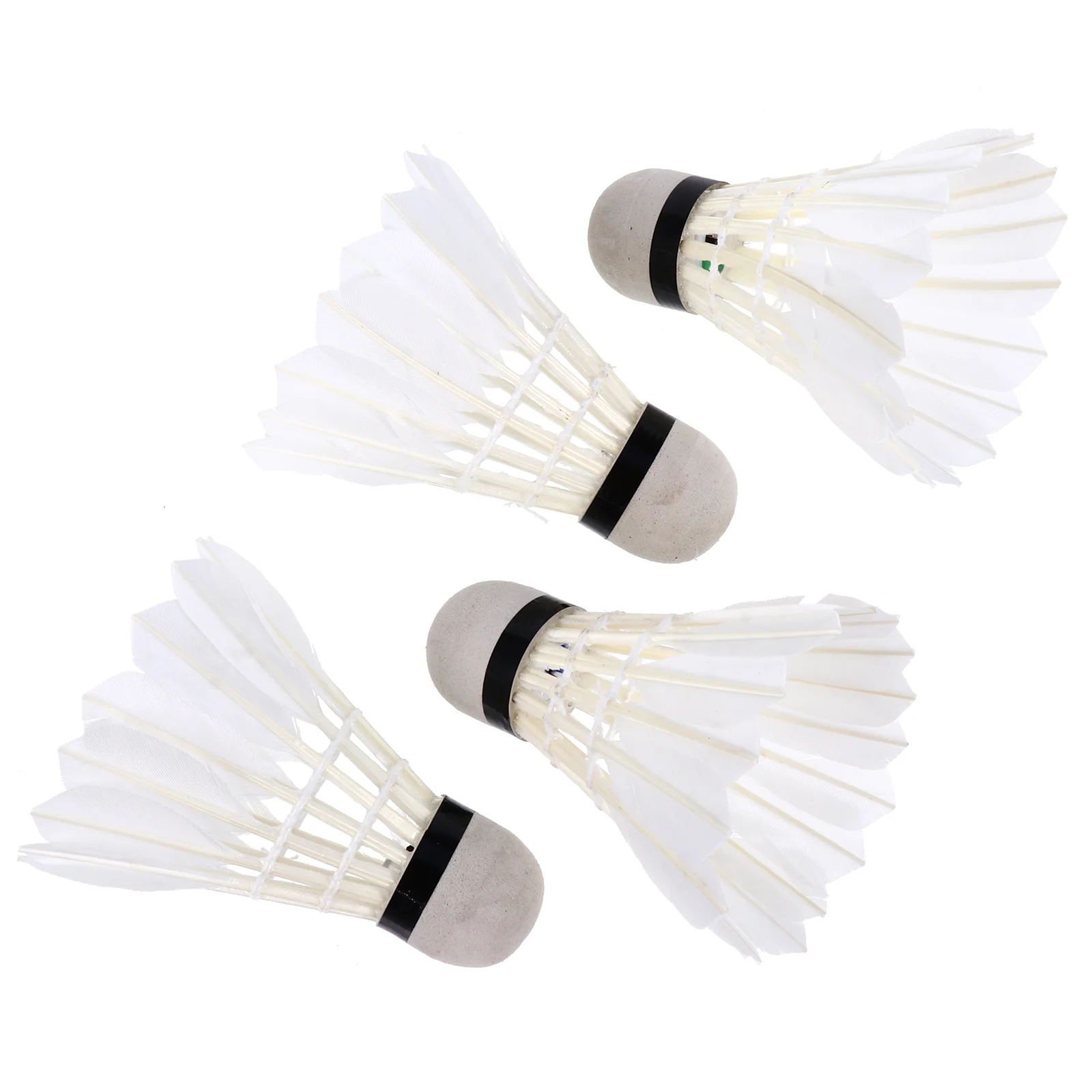 

4pcs Practical Glowing Badminton Unique LED Shuttlecocks Training Badminton