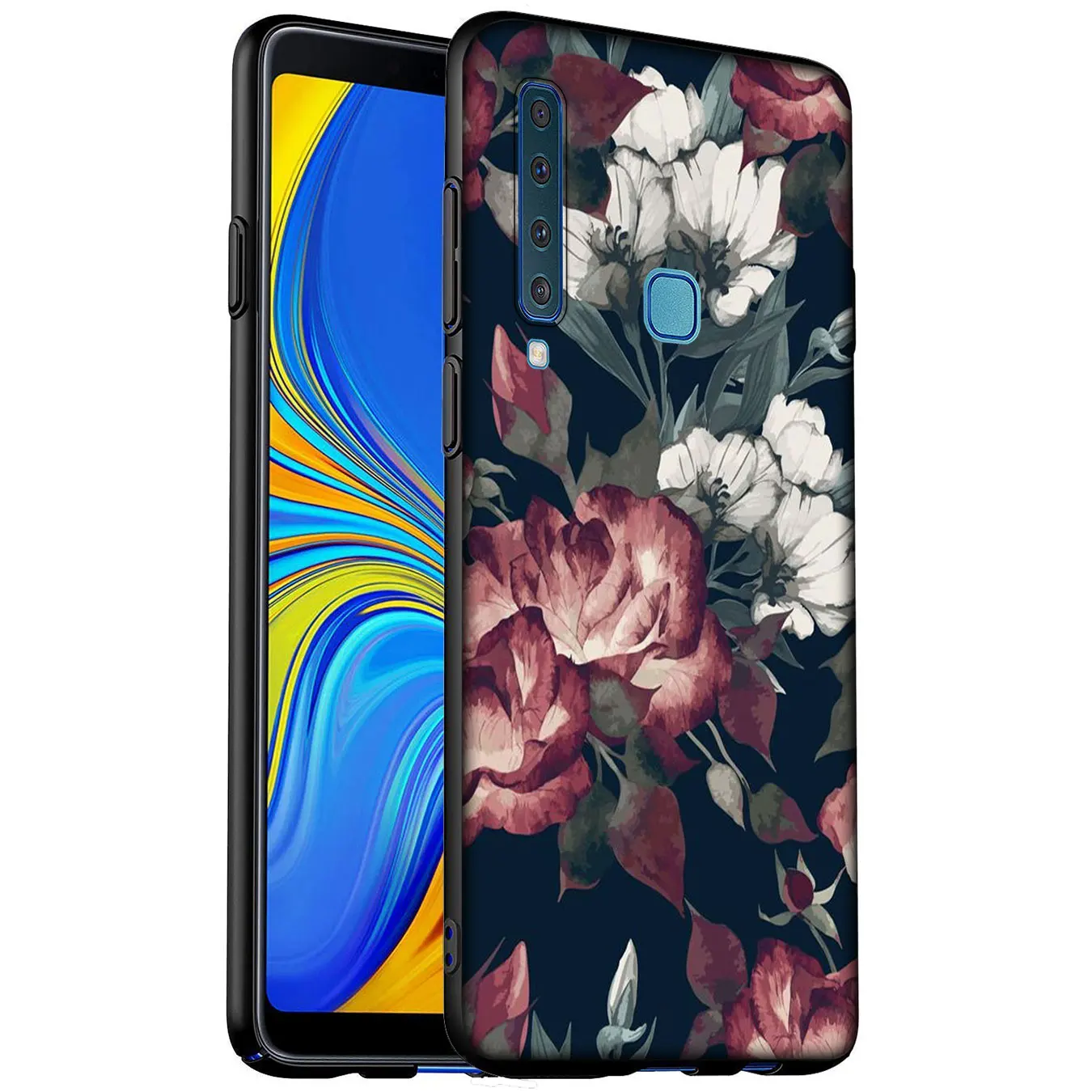 Мягкий силиконовый чехол Франция Париж Эйфелева башня для Samsung Galaxy A6 A7 A8 A9 2018 A3 A5