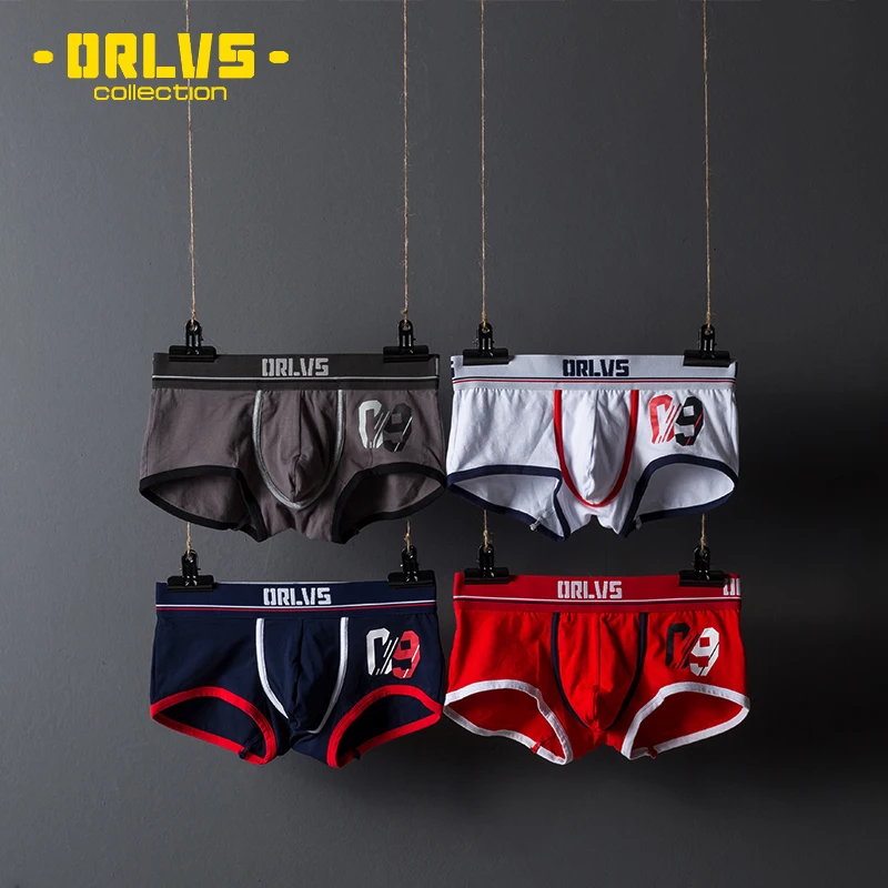 Сексуальное мужское нижнее белье боксеры шорты хлопковое Мужское мужские трусы