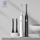Soocas X3 звуковая электрическая зубная щетка усовершенствованная Водонепроницаемая зубная щетка для взрослых ультразвуковая автоматическая зубная щетка USB перезаряжаемая
