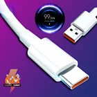 Кабель USB Type c 6A для Huawei mate 40 P40 p30 pro Honor, быстрая зарядка, кабель 2 м для Xiaomi Redmi Note 7, 8 Pro, 8A, 6a, кабель Type-c