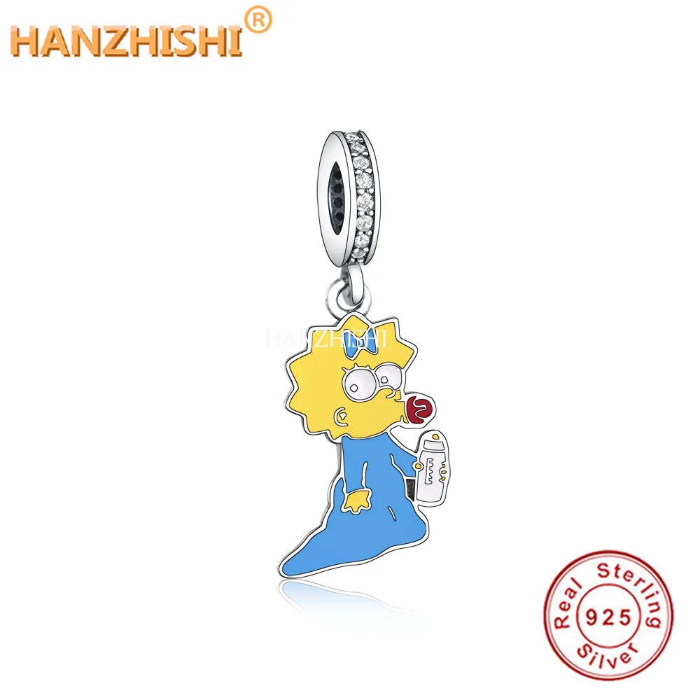 

Wholesale Price 925 Sterling Silver Little Girl Drinking Milk Charms Beads Fit Bracelet Necklace Jewelry Gift for Women Men