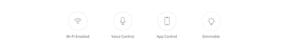 Xiaomi Yeelight умный светодиодный лампочка накаливания E27 Регулируемая яркость энергосберегающая умная лампочка управление через приложение Mijia Apple Homekit