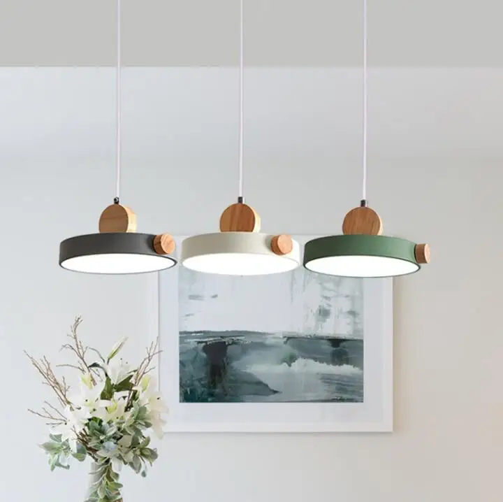 

Nordic Simple Chandelier Dining Room lamp Home entrance Bar Balcony Creative Fashion Resin Chandelier Umbrella