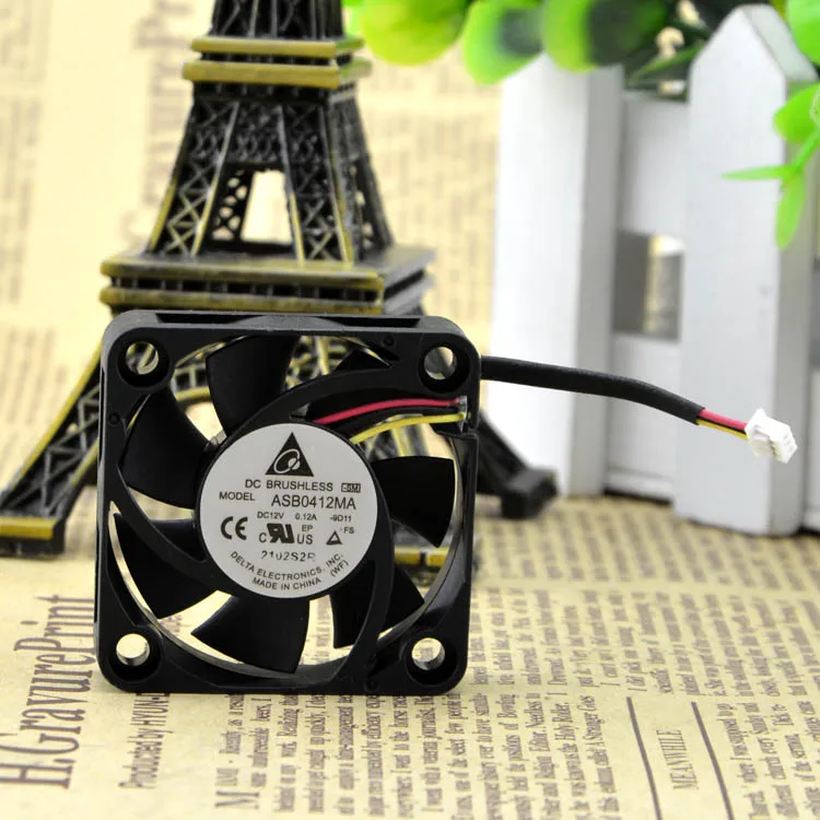 

Brand new original 12V 0.10A 4010 4CM cooling equipment fan ASB0412MA