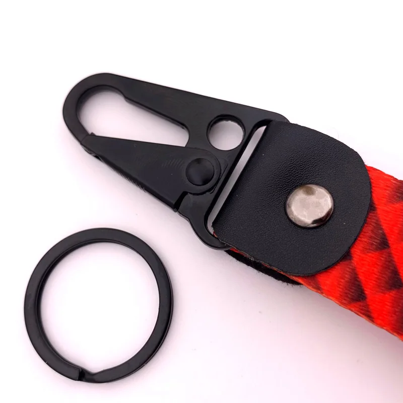 

10pcsGIXXER SF Motorcycle Car Key Ring Ribbon Hanging Buckle Metal Buckle Personality Cool Practical Ornaments