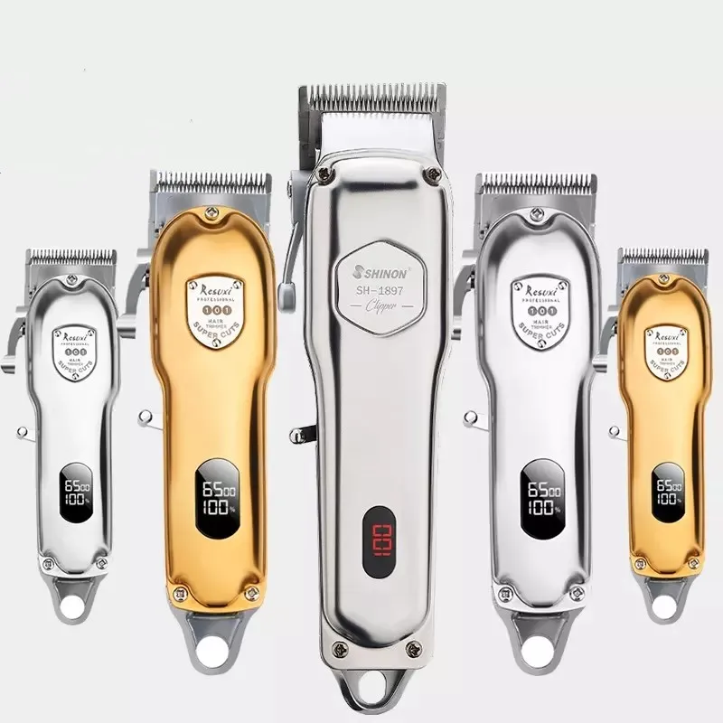 Профессиональная машинка для стрижки волос мужской электрический триммер